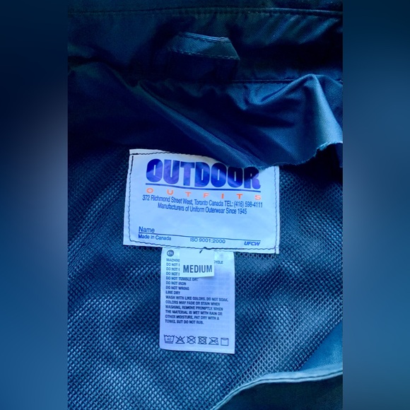 Outdoor Outfits rain coat Size M - Picture 5 of 7